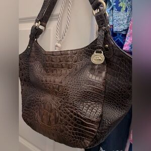 Medium tote in espresso Brahmin